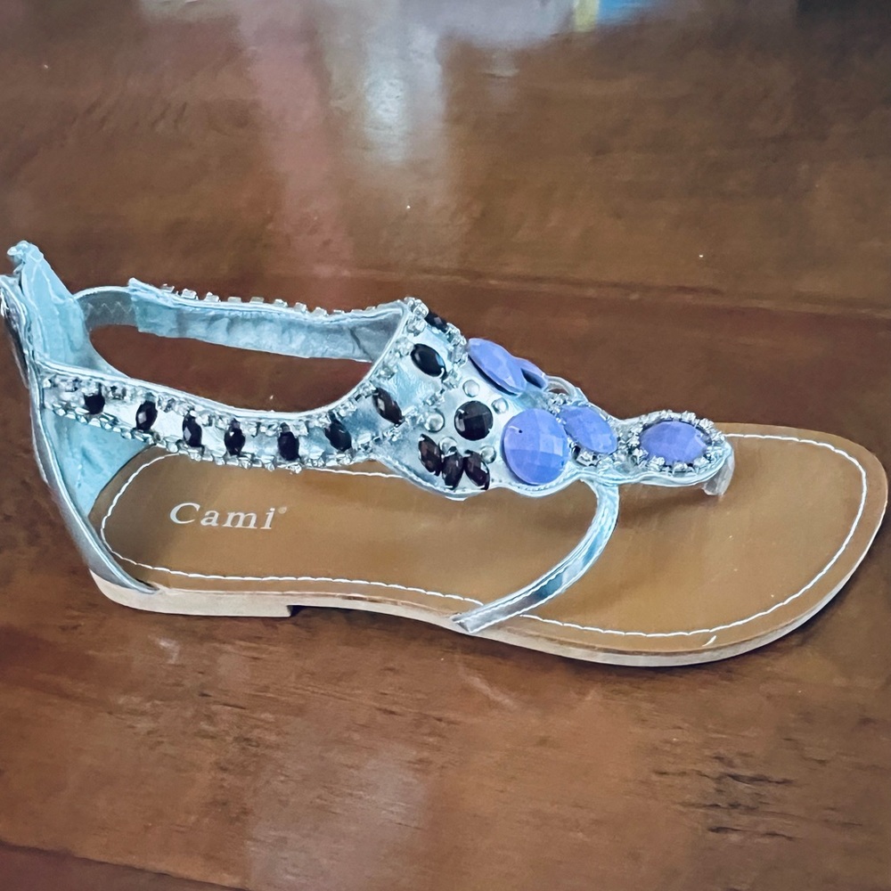 Jeweled sandals